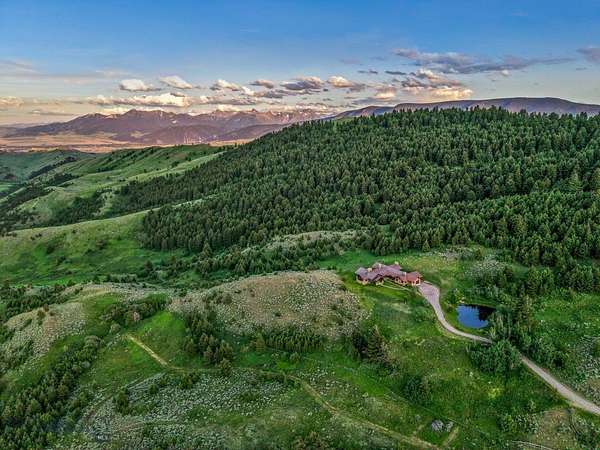 262 Acres of Recreational Land with Home for Sale in Livingston, Montana