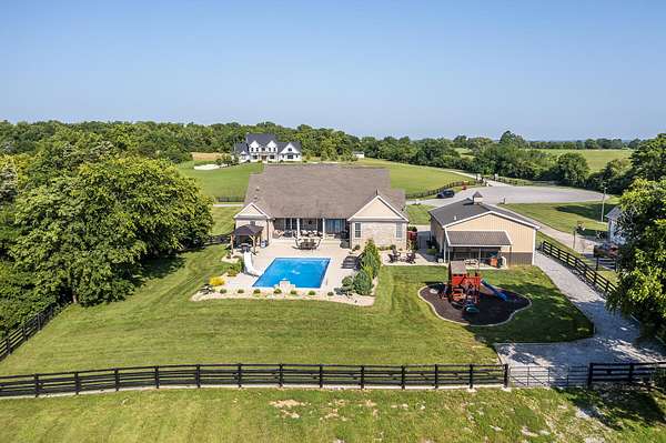 5 Acres of Land with Home for Sale in Nicholasville, Kentucky