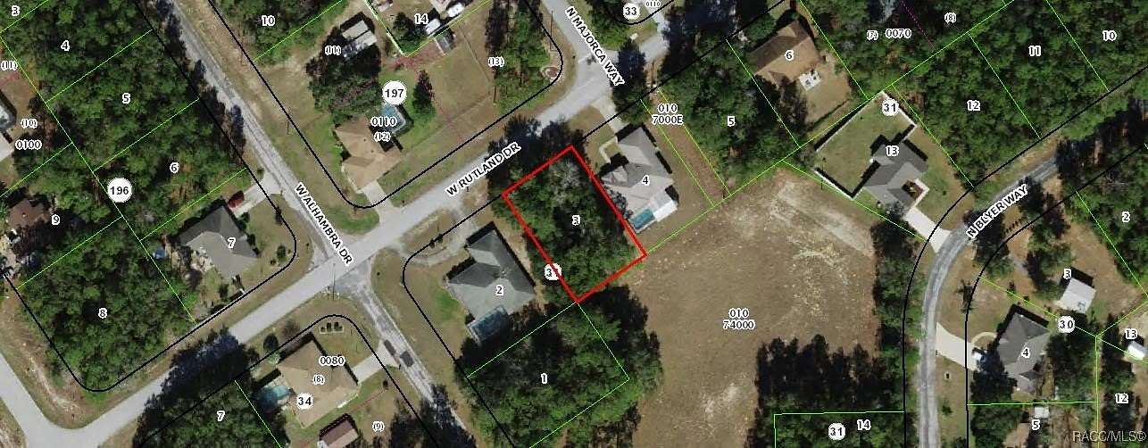 0.23 Acres of Residential Land for Sale in Citrus Springs, Florida