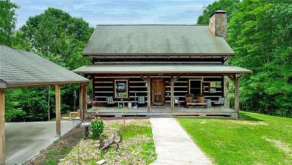 35 Acres of Land with Home for Sale in Danbury, North Carolina