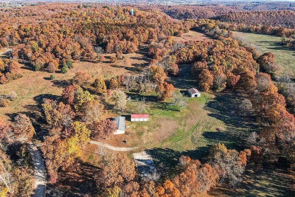 39.1 Acres of Land with Home for Sale in Garfield, Arkansas