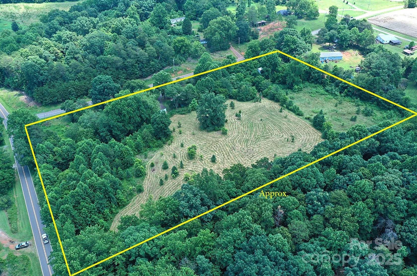 6.53 Acres of Residential Land with Home for Sale in Vale, North Carolina