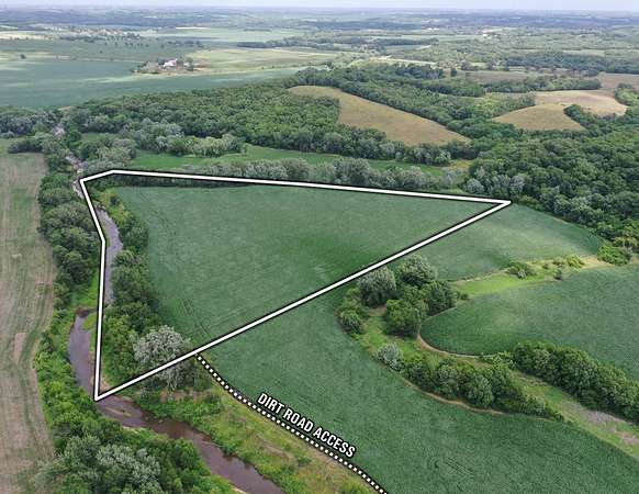 15.7 Acres of Recreational Land & Farm for Sale in Lacona, Iowa