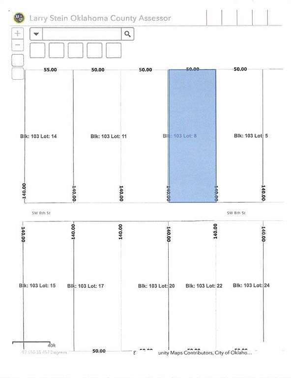 0.16 Acres of Residential Land for Sale in Oklahoma City, Oklahoma