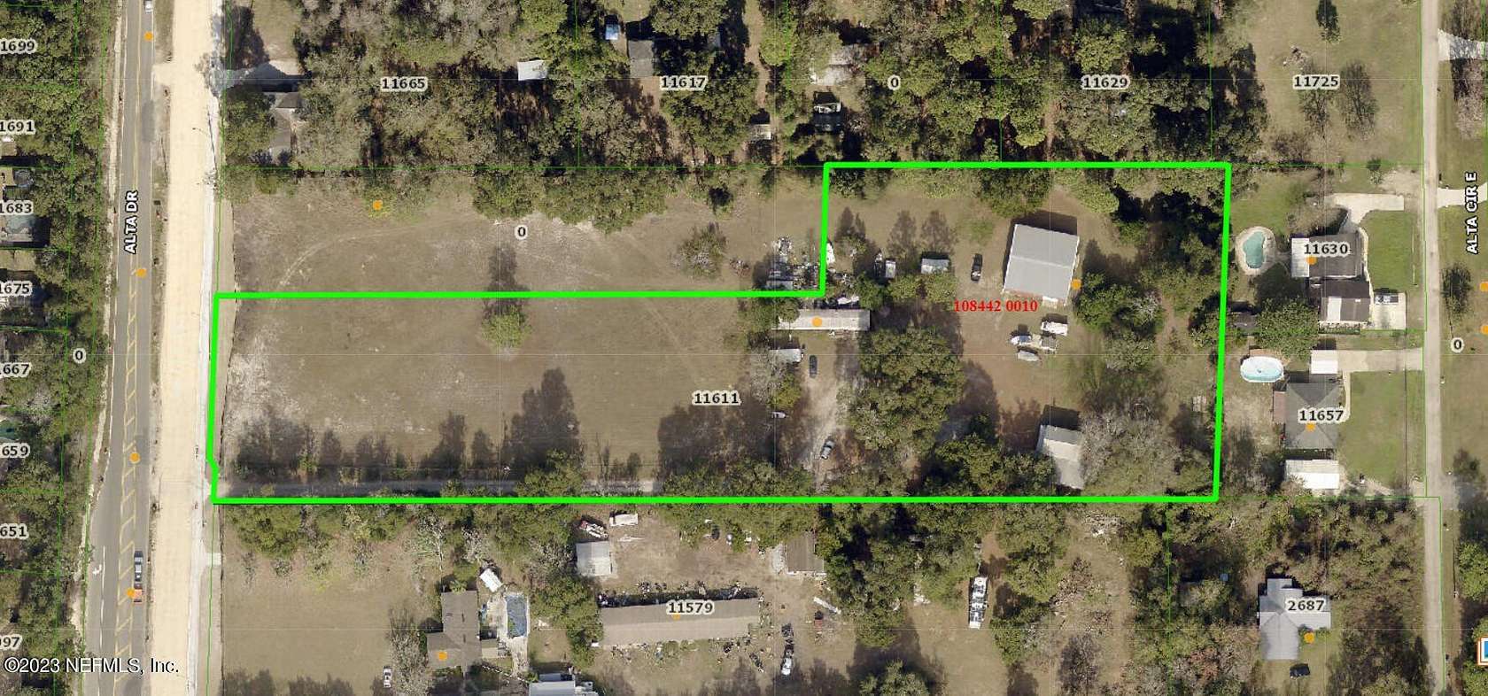 3.66 Acres of Residential Land for Sale in Jacksonville, Florida