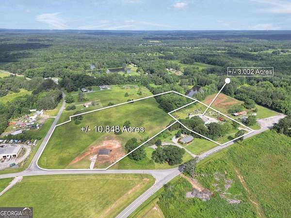 10.8 Acres of Mixed-Use Land for Sale in Milner, Georgia