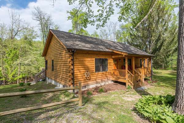 2.19 Acres of Residential Land with Home for Sale in Black Mountain, North Carolina