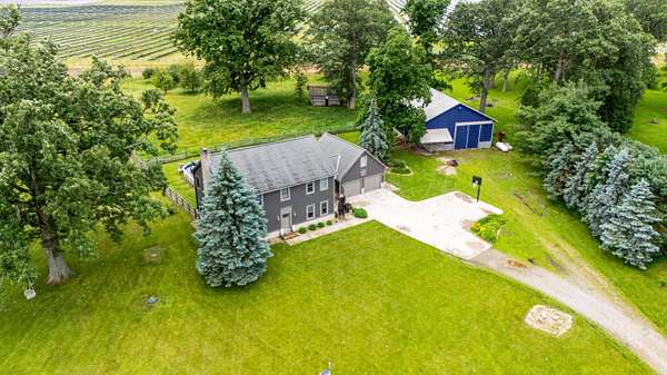 5.55 Acres of Residential Land with Home for Sale in West Mansfield, Ohio