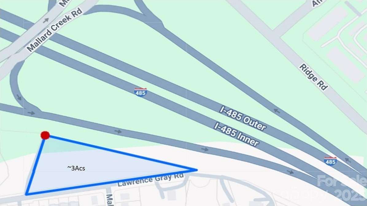 3 Acres of Residential Land for Sale in Charlotte, North Carolina