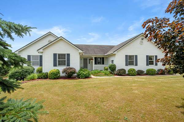 15 Acres of Land with Home for Sale in Paw Paw, Michigan