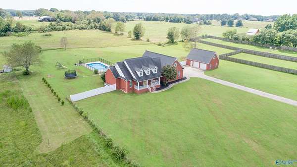 7 Acres of Land with Home for Sale in Elkmont, Alabama