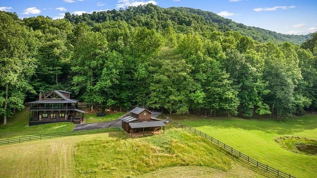 17.3 Acres of Land with Home for Sale in Blue Ridge, Georgia
