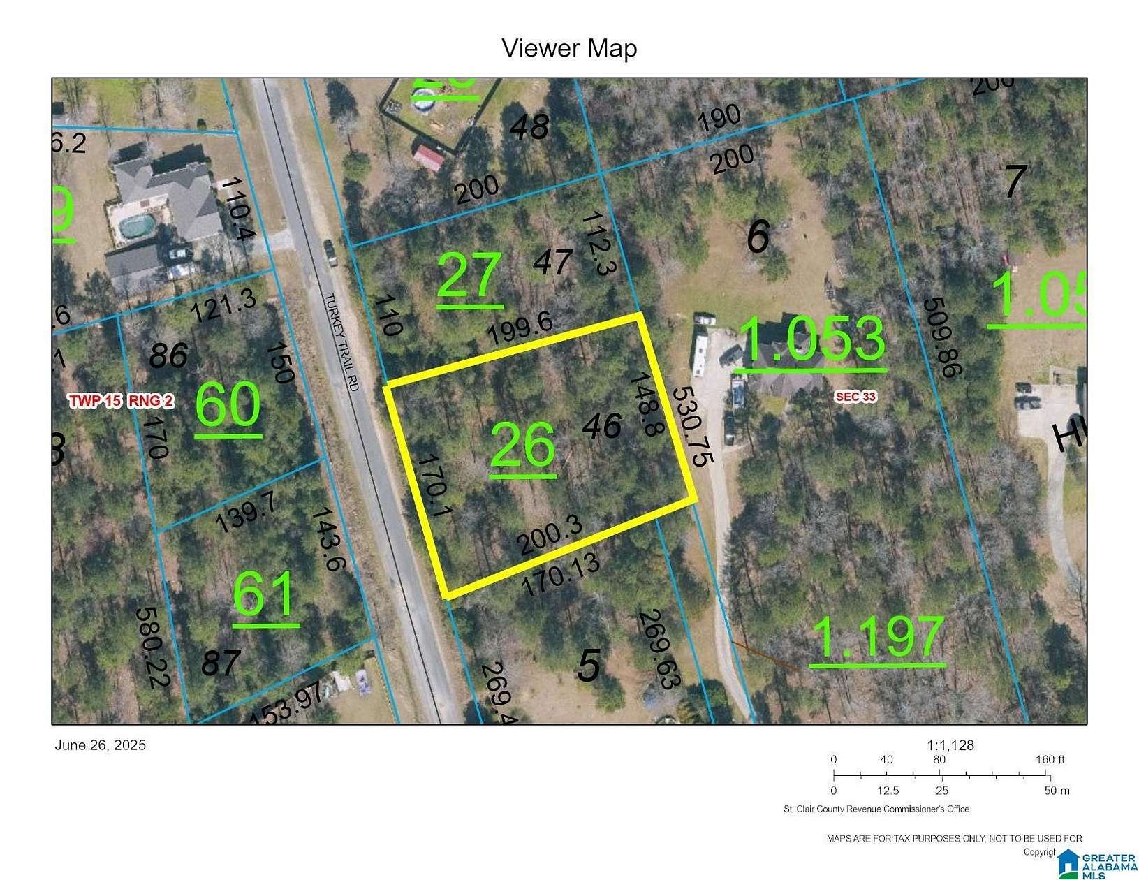 0.73 Acres of Residential Land for Sale in Odenville, Alabama