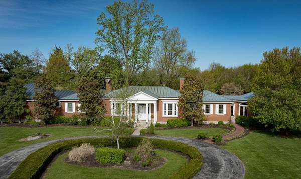 55 Acres of Agricultural Land with Home for Sale in Versailles, Kentucky