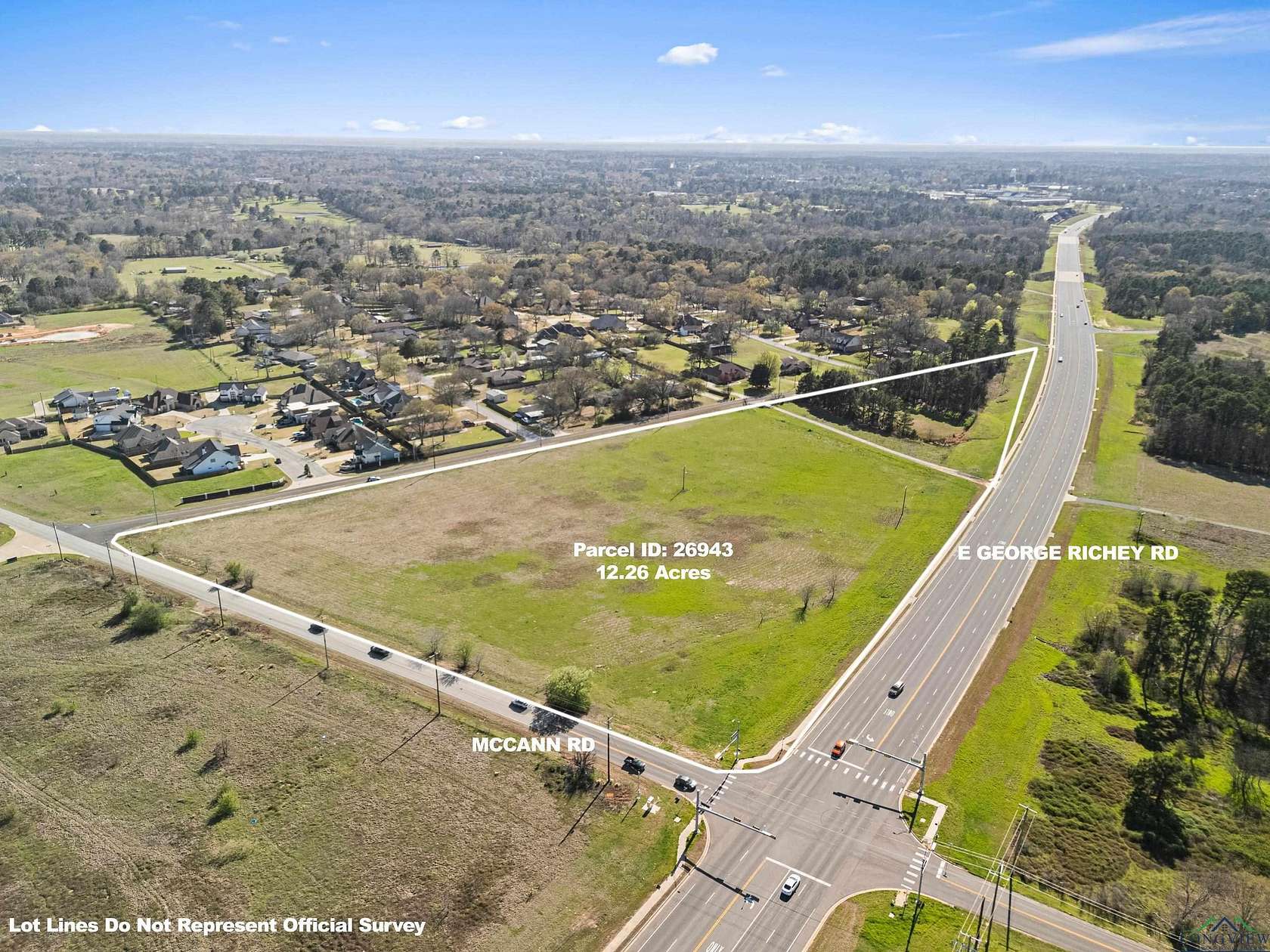 12.3 Acres of Mixed-Use Land for Sale in Longview, Texas