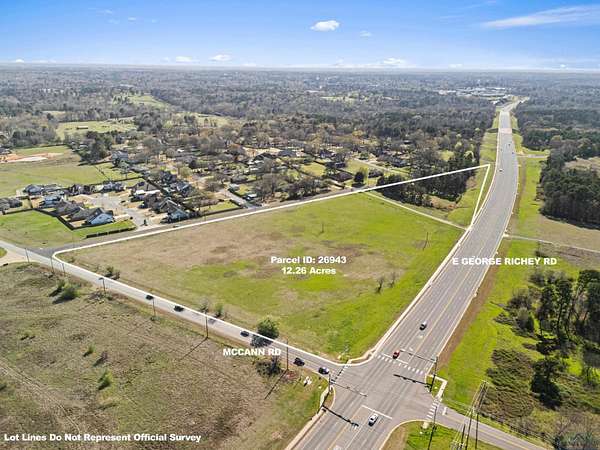12.3 Acres of Mixed-Use Land for Sale in Longview, Texas