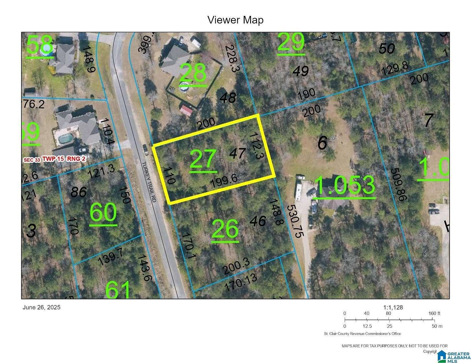 0.51 Acres of Residential Land for Sale in Odenville, Alabama