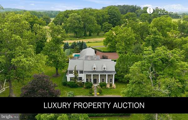 12.3 Acres of Land with Home for Sale in New Hope, Pennsylvania