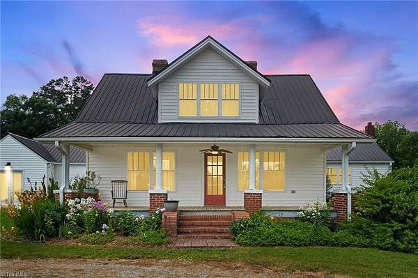 35.9 Acres of Agricultural Land with Home for Sale in Roxboro, North Carolina