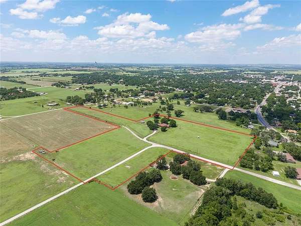 15.5 Acres of Land with Home for Sale in De Leon, Texas
