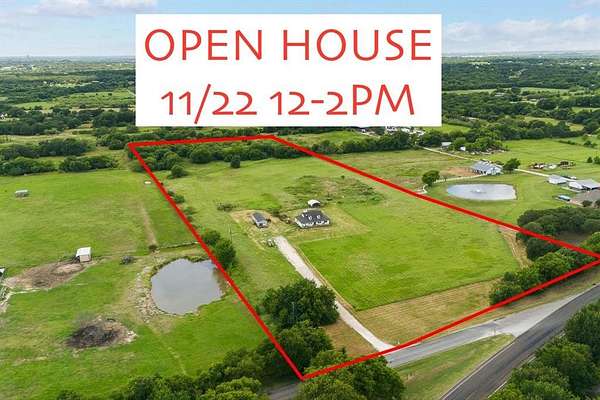 14 Acres of Land with Home for Sale in Burleson, Texas