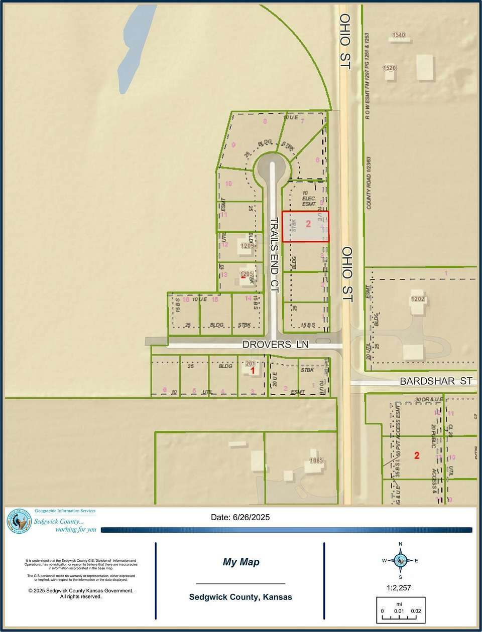 0.31 Acres of Residential Land for Sale in Mount Hope, Kansas