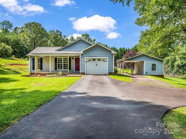 2.13 Acres of Residential Land with Home for Sale in Rutherfordton, North Carolina