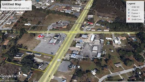 2.19 Acres of Commercial Land for Sale in Valdosta, Georgia