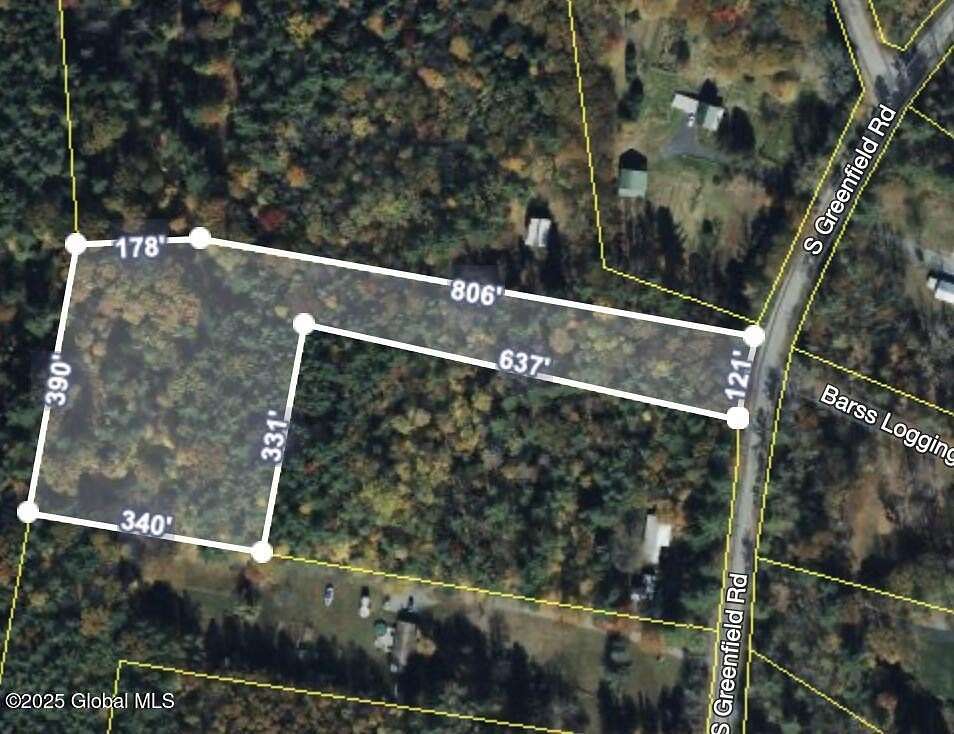 4.66 Acres of Residential Land for Sale in Greenfield Center, New York