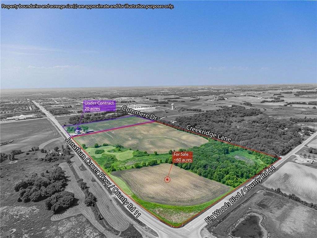 60 Acres of Land for Sale in Carver, Minnesota