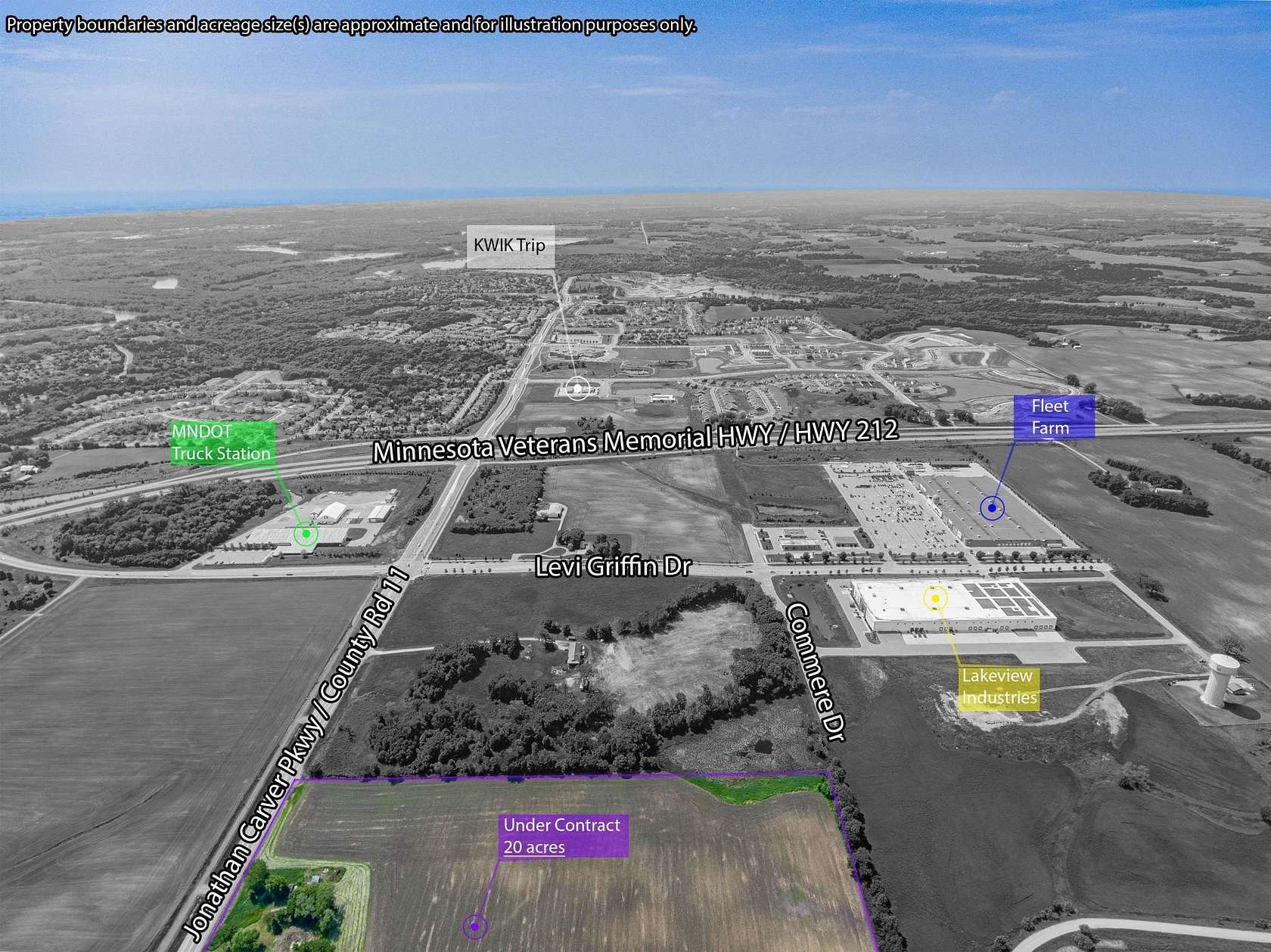 60 Acres of Land for Sale in Chaska, Minnesota