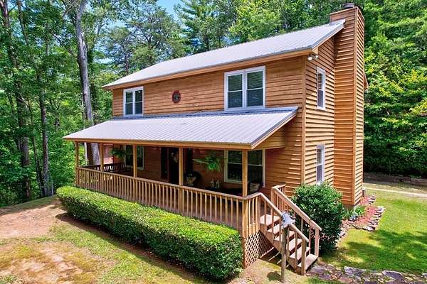 2 Acres of Residential Land with Home for Sale in Ellijay, Georgia