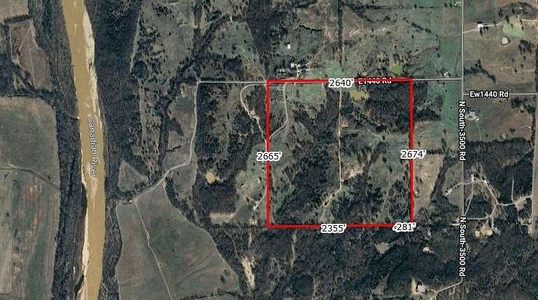 145 Acres of Land for Sale in Konawa, Oklahoma