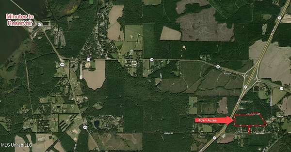 38 Acres of Commercial Land for Sale in Brandon, Mississippi