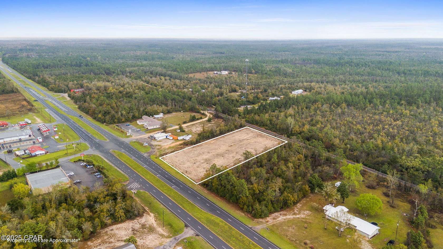 2 Acres of Commercial Land for Sale in Fountain, Florida