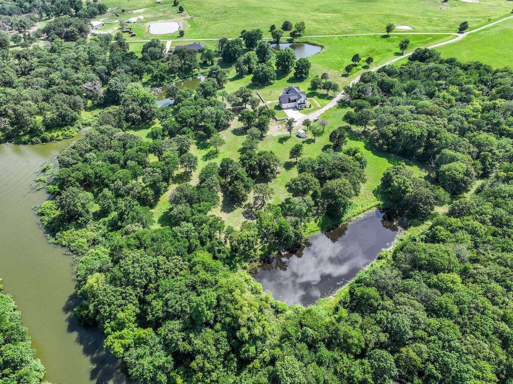 3 Acres of Land with Home for Sale in Point, Texas