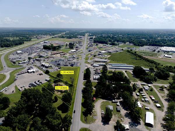 0.7 Acres of Commercial Land for Sale in Beebe, Arkansas