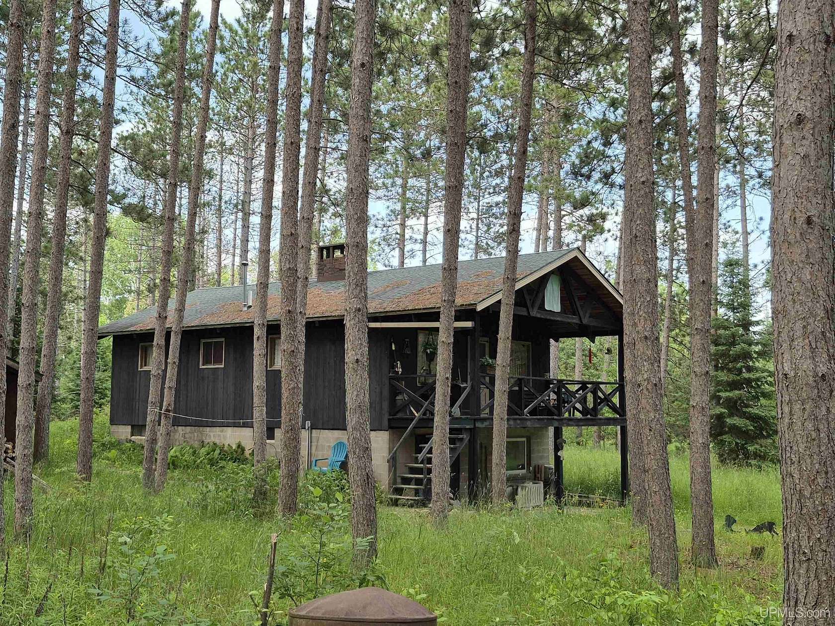 80 Acres of Recreational Land with Home for Sale in Foster City, Michigan