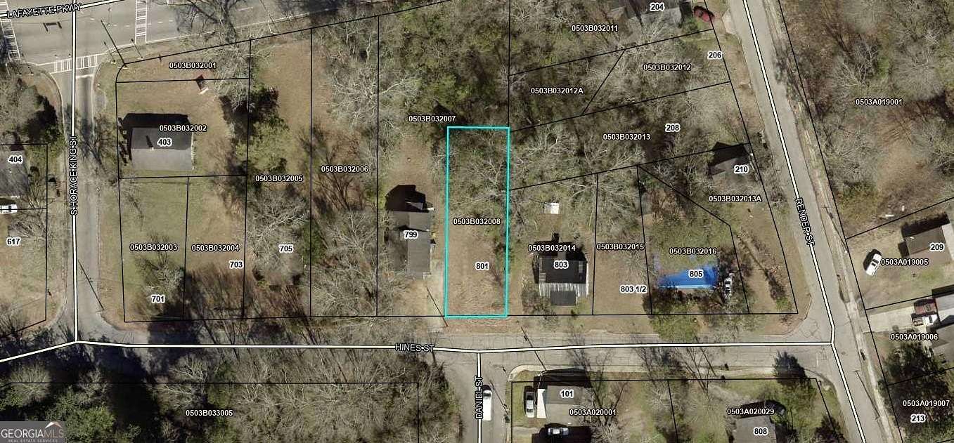 0.16 Acres of Land for Sale in LaGrange, Georgia