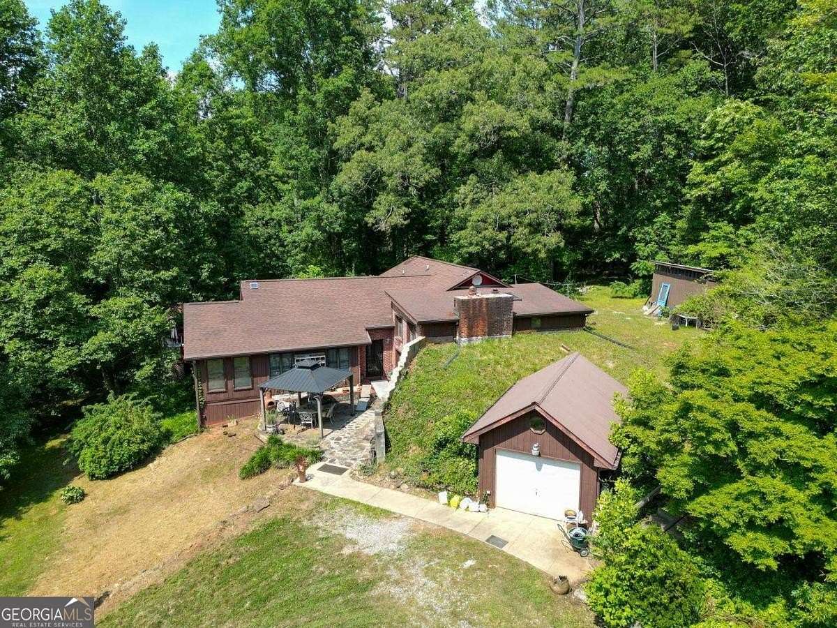 6.74 Acres of Land with Home for Sale in Clarkesville, Georgia