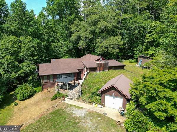 6.74 Acres of Land with Home for Sale in Clarkesville, Georgia