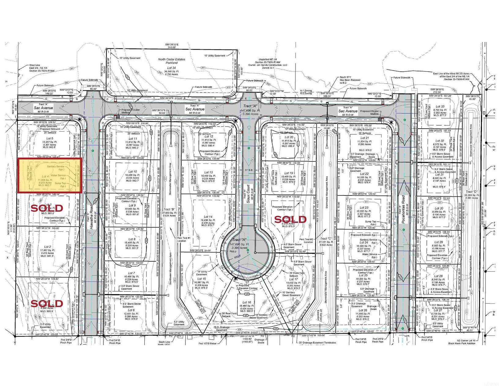 0.28 Acres of Residential Land for Sale in Cedar Falls, Iowa