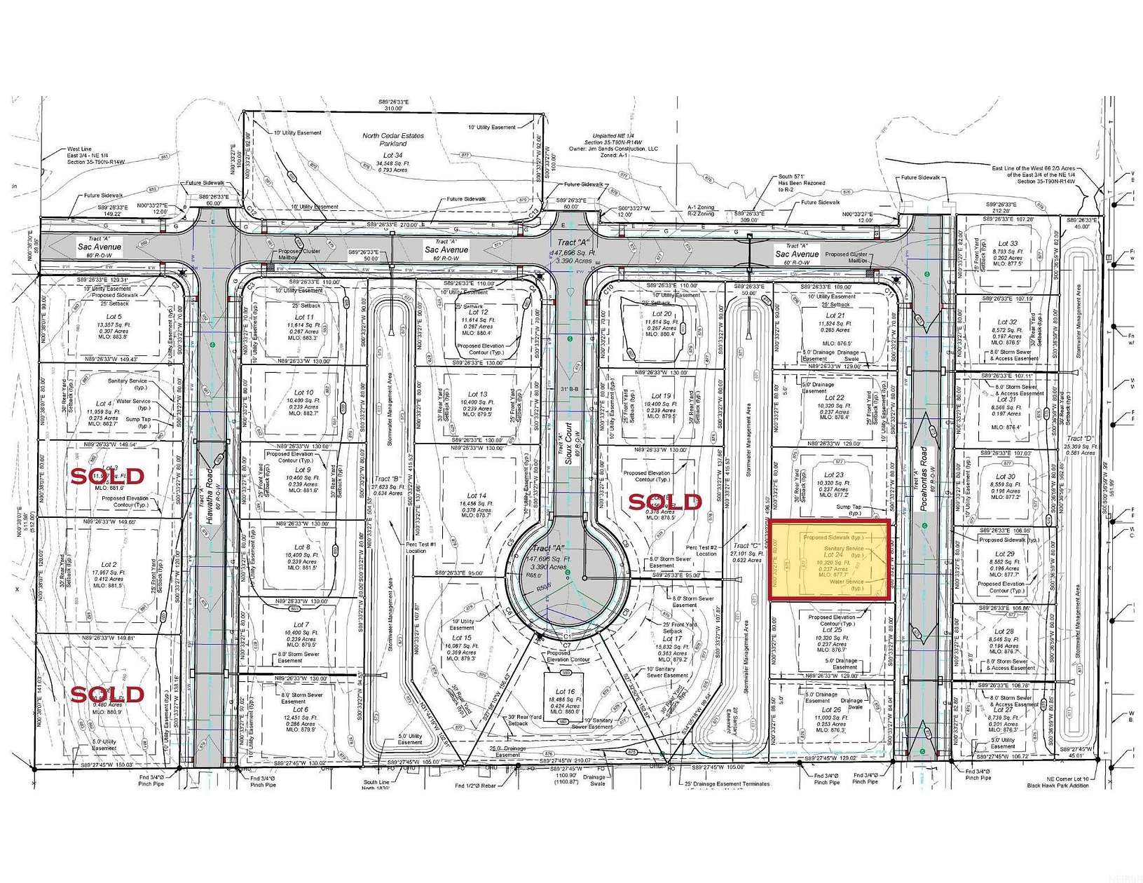 0.24 Acres of Residential Land for Sale in Cedar Falls, Iowa