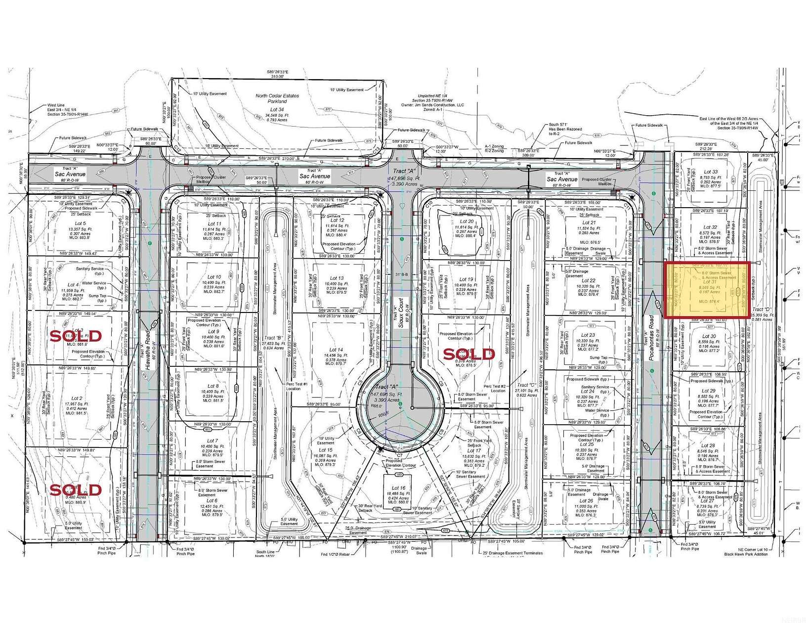0.2 Acres of Land for Sale in Cedar Falls, Iowa