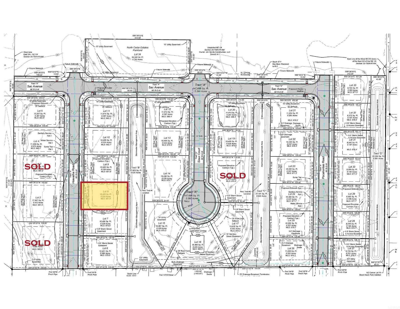 0.24 Acres of Residential Land for Sale in Cedar Falls, Iowa