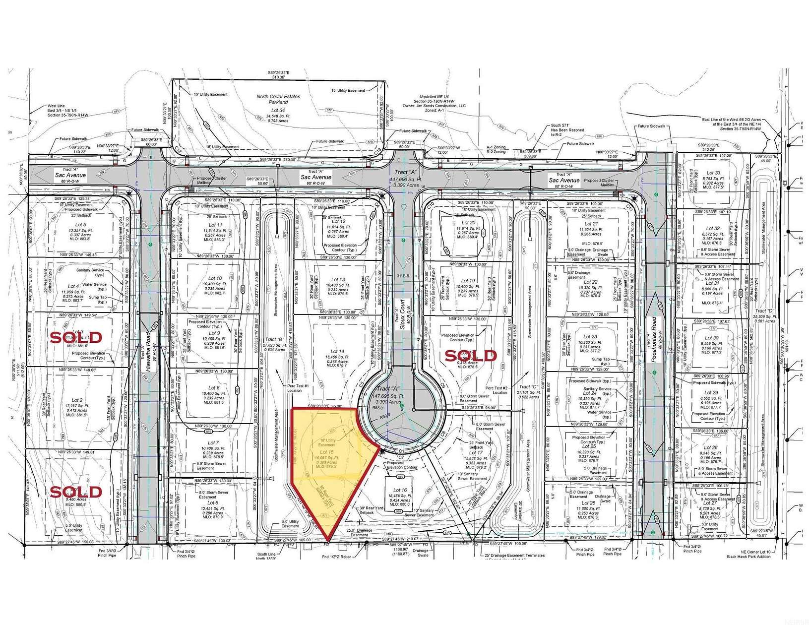 0.37 Acres of Residential Land for Sale in Cedar Falls, Iowa