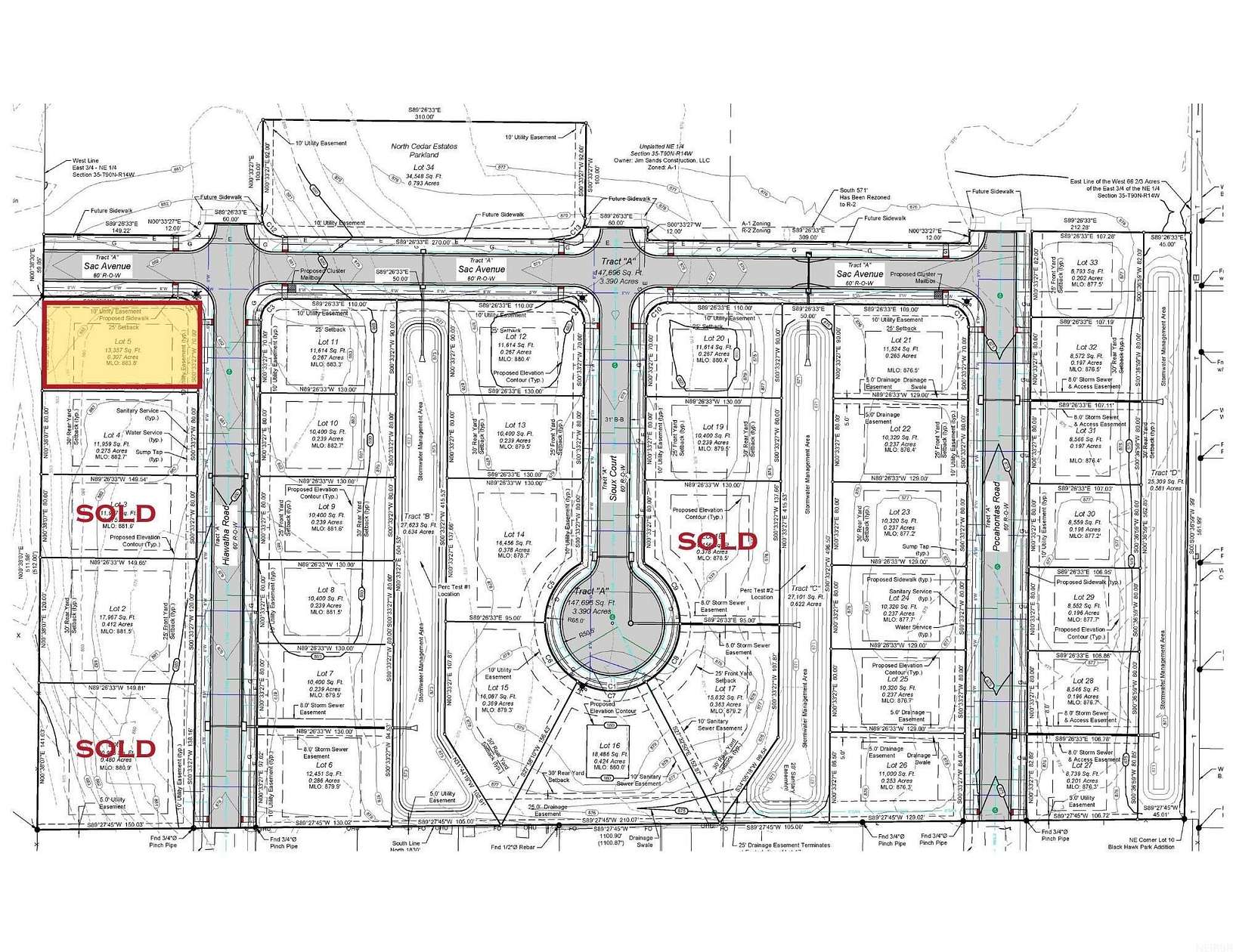 0.3 Acres of Land for Sale in Cedar Falls, Iowa