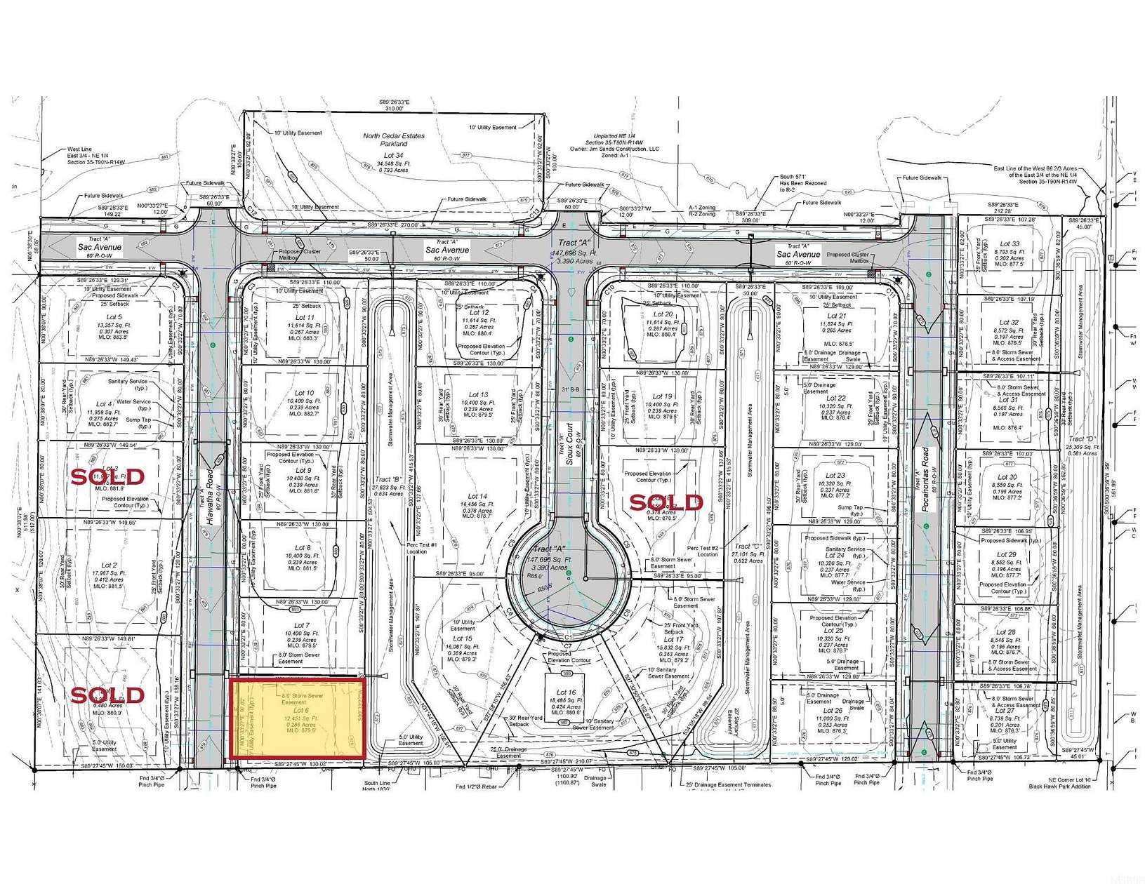 0.29 Acres of Land for Sale in Cedar Falls, Iowa