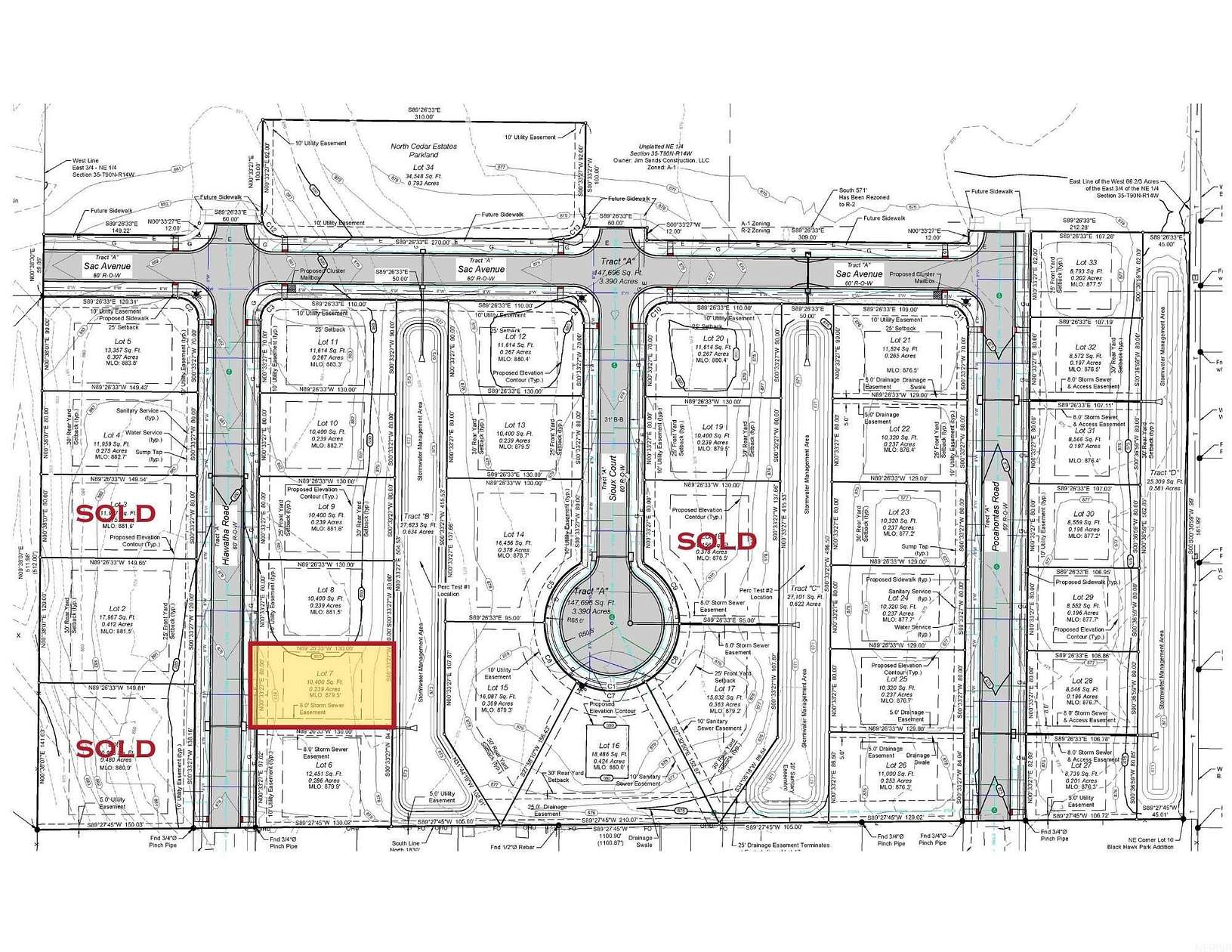 0.24 Acres of Land for Sale in Cedar Falls, Iowa
