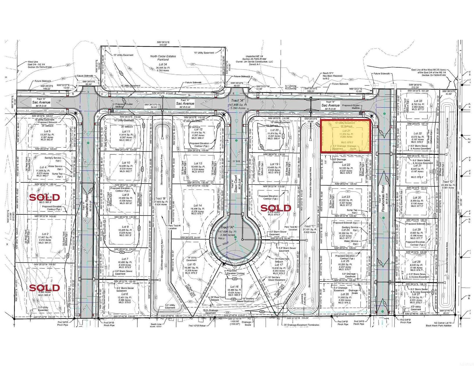 0.27 Acres of Residential Land for Sale in Cedar Falls, Iowa